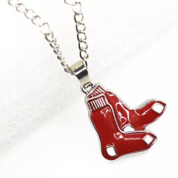 Boston Red Sox Pendant Necklace‎ - Picture 1 of 2